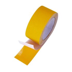   Csúszásgátló csúszásmentesítő szalag 100 mm 10 cm széles sárga öntapadós vízálló, kültéri