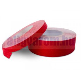   Csúszásgátló csúszásmentesítő szalag 19 mm széles 18,3 m hosszú piros öntapadós vízálló, időjárás álló ragasztós csík öntapadó