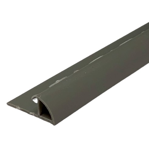 OX  6-7-8-10-12 mm Íves csempeszegély élvédő domború cementszürke választható csempevastagság