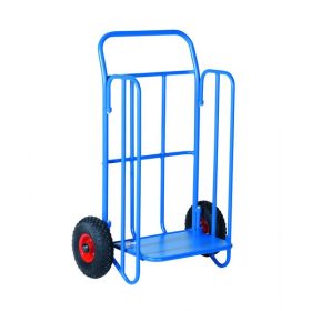   Komissiózó árugyűjtő kocsi Oldaltartóval Kézikocsi gyűjtőkocsi oldalfallal 150 kg teherbírás összehajtható összecsukható