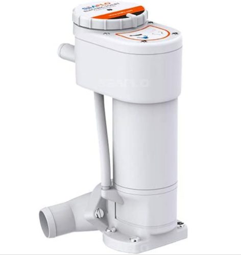 Wc kézipumpa átalakító Zagyszivattyú 12V 240W 0,6 m macerátor hajó, lakóautó