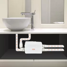   Szennyvízátemelő szivattyú 350W 6000 l/h áramlási sebesség, 7 m szállítómagasság darálós szennyvízszivattyú 3 vízbemenettel