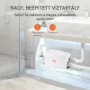 Szennyvízátemelő szivattyú 350W 6000 l/h áramlási sebesség, 7 m szállítómagasság darálós szennyvízszivattyú 3 vízbemenettel