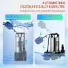 Búvárszivattyú 1100W szennyvízszivattyú 230V kerti szivattyú 20 000 l/óra áramlási sebesség