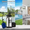 Merülő szennyvízszivattyú 550W búvárszivattyú 230V kerti szivattyú, 9500L/h áramlási sebesség