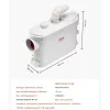 Szennyvízátemelő darálós szivattyú 500W 6600 l/óra, 3 bekötési lehetőséggel