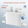 Szennyvízátemelő darálós szivattyú 500W 6600 l/óra, 3 bekötési lehetőséggel