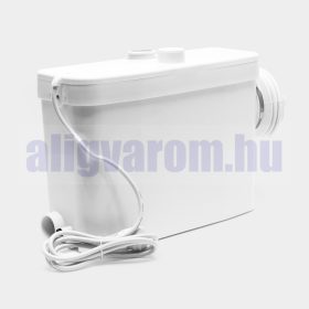   Darálós WC oldalsó bekötés 450W 7 m szennyvíz átemelő szivattyú keskeny oldali bekötéssel WT450 WC 3 helyen beköthető zagyszivattyú