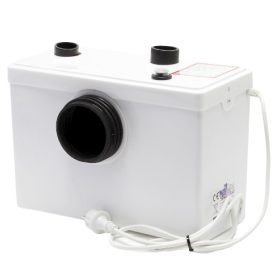   Darálós WC szennyvíz szivattyú 600W 5,5 méter emelés WT600 2 helyen beköthető zagyszivattyú átemelő pumpa 