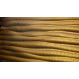   3D design lemez HULLÁM típus különböző anyagokból kivitelezéssel és méretekben 7,5 m²-ig