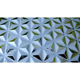   3D design lemez PYRAMID típus különböző anyagokból kivitelezéssel és méretekben akár 8 m²-ig