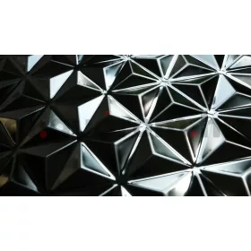   3D design lemez PYRAMID típus különböző anyagokból kivitelezéssel és méretekben akár 8 m²-ig