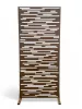 Dekor lemez bronz térelválasztó panel 2000x900x1 mm Nautic mintás acél lemez 