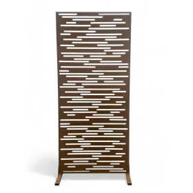   Dekor lemez bronz térelválasztó panel 2000x900x1 mm Nautic mintás acél lemez 