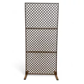   Dekor lemez bronz térelválasztó panel 2000x900x1 mm Privat mintás acél lemez 
