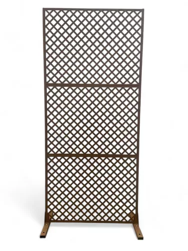 Dekor lemez bronz térelválasztó panel 2000x900x1 mm Privat mintás acél lemez 