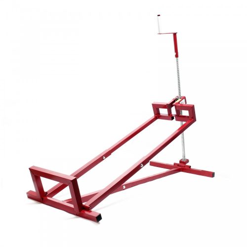 Szerelő állvány fűnyíró traktor munkagép tisztításhoz Döntve emelő szerelőpad karbantartáshoz, kerékcseréhez