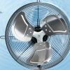 Ipari fali elszívó ventilátor 994 CFM légszállítással – 356 mm átmérő, teljesen fémből, 50 W-os AC motorral, automatikus zárószeleppel és alacsony zajszinttel