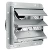 Ipari fali elszívó ventilátor 994 CFM légszállítással – 356 mm átmérő, teljesen fémből, 50 W-os AC motorral, automatikus zárószeleppel és alacsony zajszinttel