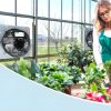 Ipari fali elszívó ventilátor 1506 CFM légszállítással – 409 mm átmérő, teljesen fémből, 105 W-os AC motorral, automata lamellazárással