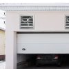 Ipari fali elszívó ventilátor 1506 CFM légszállítással – 409 mm átmérő, teljesen fémből, 105 W-os AC motorral, automata lamellazárással