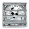 Ipari fali elszívó ventilátor 1506 CFM légszállítással – 409 mm átmérő, teljesen fémből, 105 W-os AC motorral, automata lamellazárással