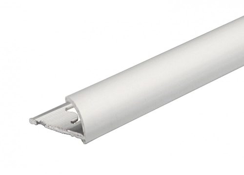 OX 12 mm Domború íves csempe élvédő matt ezüst alumínium csempeszegély 12x2500