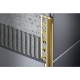   OX 12 mm Domború valódi réz íves csempe élvédő csempeszegély 12x2500