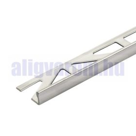   OX 12 mm L alakú alumínium csempeszegély natúr alu élvédő 12x2500 mm-es profil