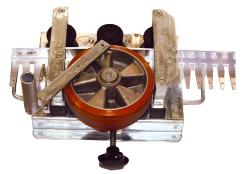 CSAK BÉRELHETŐ Élvédő vízvető flexibilis profil hajlító gép. Flexi Priamy erkély terasz élvédő számára