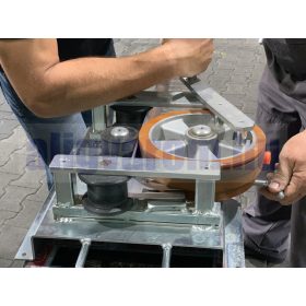   CSAK BÉRELHETŐ Élvédő vízvető flexibilis profil hajlító gép. Flexi Priamy erkély terasz élvédő számára