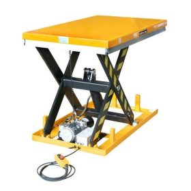 Ollós emelőasztal 400V elektromos kivitel 1000 kg 190-1010 mm hidraulikus emelőlap