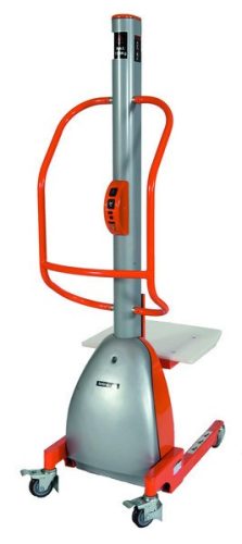 Elektromos kis emelőasztal 150 kg teherbírással 1550 mm teherbírás elektromos emelés, kézi mozgatás