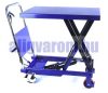 Emelőasztal 150 kg ollós emelő Emelési magasság 225–740 mm Kézi szállító és hidraulikus emelő kocsi,