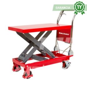   Emelőasztal 300 kg emelési magasság 290–880 mm Kézi szállító és hidraulikus emelő kocsi, ollósemelő