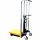 Hidraulikus kézi magasemelő emelőlappal, 400 kg teherbírás 1500 mm emelés emelőasztal, manipulációs targonca 