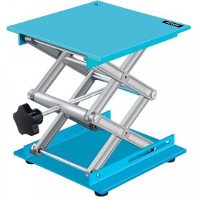   Laboratóriumi ollós emelő 20x20 cm 40 kg teherbírású alumínium laboremelő