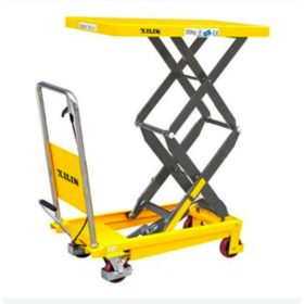   Emelőasztal 350 kg teherbírású emelő platform 1300 mm emelő kocsi