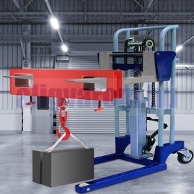   Targonca emelőhorog 2 tonna teherbírású targoncavillára húzható daruhorog 2 villára húzható