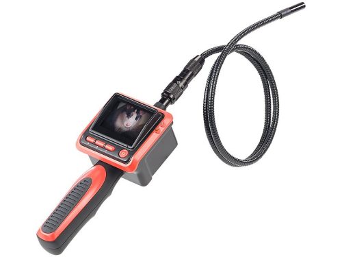 Digitális endoszkóp színes LCD monitoral csőkamera, endoszkóp kamera kijelzővel 1m kábel vízálló