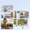  Ipari vízálló fali ventilátor 57 cm átmérővel – 4150 CFM légszállítás, 3 sebességfokozat, IP44 védelem, ≤50 dB halk működés kültérre és beltérre