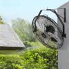  Ipari vízálló fali ventilátor 57 cm átmérővel – 4150 CFM légszállítás, 3 sebességfokozat, IP44 védelem, ≤50 dB halk működés kültérre és beltérre