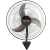 Ipari fali ventilátor 49 cm átmérővel – 4650 CFM légszállítás, 3 sebességfokozat, oszcilláció, ≤50 dB halk működés, teljesen fémházas kialakítás kültérre és beltérre