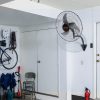  Ipari fali ventilátor 44,45 cm lapátátmérővel – 4000 CFM légszállítás, 3 fokozat, 73 W teljesítmény, 90°-os oszcilláció, alacsony zajszint, fémházas kivitel kültéri és beltéri használatra