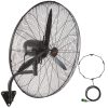 Ipari fali permetező ventilátor 74,9 cm átmérővel – 9500 CFM légszállítás, 3 sebességfokozat, IP44 vízálló kivitel, oszcilláló