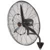 Ipari fali permetező ventilátor 74,9 cm átmérővel – 9500 CFM légszállítás, 3 sebességfokozat, IP44 vízálló kivitel, oszcilláló