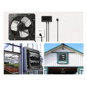   Fali elszívó ventilátor – 406 mm átmérő, 1747 CFM légszállítás, távirányítós vezérlés, teljesen fémházas, ipari kivitel