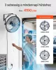  Ipari fali ventilátor 56,5 cm átmérővel – 4150 CFM légszállítás, 3 sebességfokozat, IP44 védelem, halk működés kültérre és beltérre 