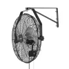  Ipari fali ventilátor 56,5 cm átmérővel – 4150 CFM légszállítás, 3 sebességfokozat, IP44 védelem, halk működés kültérre és beltérre 