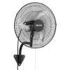  59 W ipari fali ventilátor 51 cm – oszcilláló faliventilátor 3 sebességfokozattal és állítható dőlésszöggel 